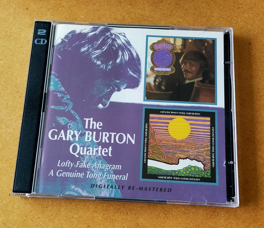 Gary Burton Quartet - Lofty Fake Anagram/A Genuine Tong 2CD, Ophalen of Verzenden, Zo goed als nieuw, Jazz