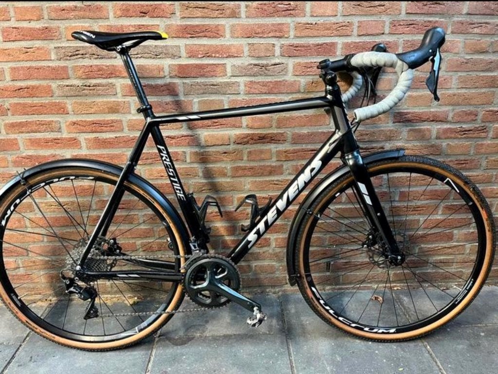 Stevens Prestige Gravelbike 62 cm | Shimano 105 | G-One 40mm, 28 inch, Heren, Aluminium, Zo goed als nieuw