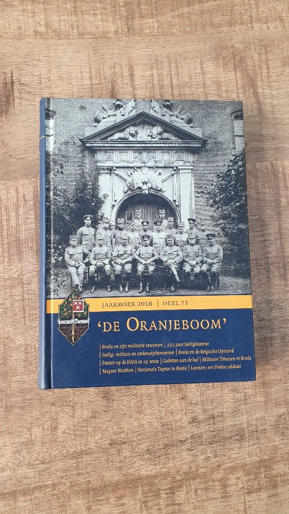Jaarboek "De Oranjeboom" 2018 (deel 71), Ophalen of Verzenden, Landmacht, Nederland, Boek of Tijdschrift