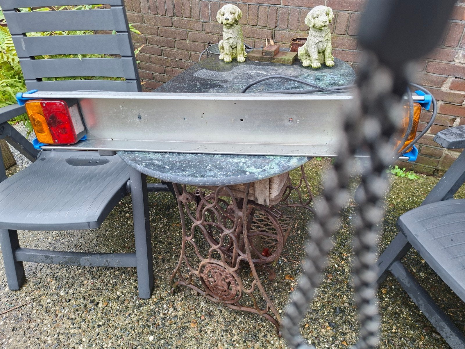 Aanhanger verlichting - Complete lichtbalk, Auto diversen, Aanhangwagen-onderdelen, Ophalen, Zo goed als nieuw