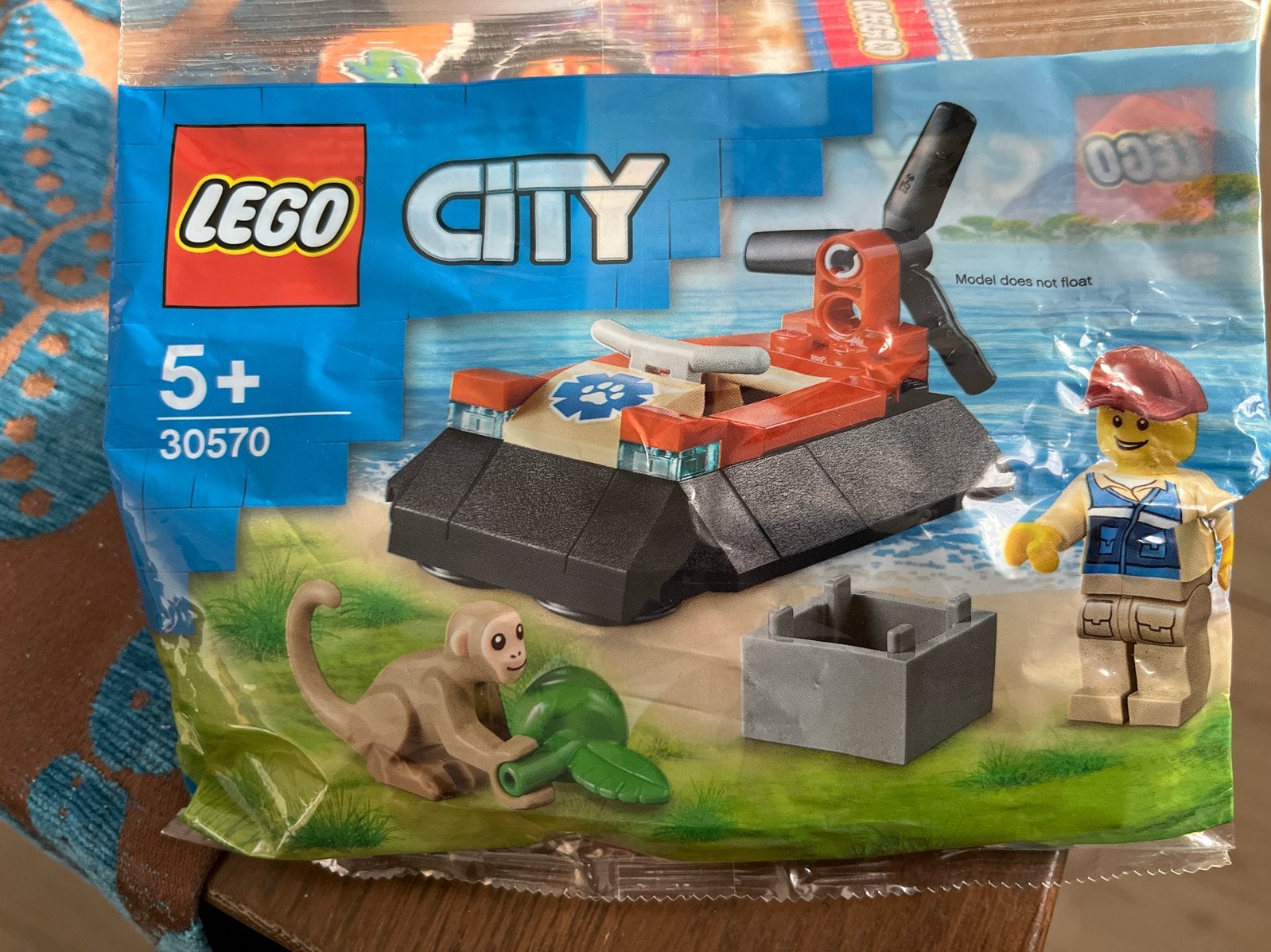 LEGO City 30570 Wildernis Reddingshovercraft Polybag, City, Lego, Nieuw, Ophalen of Verzenden