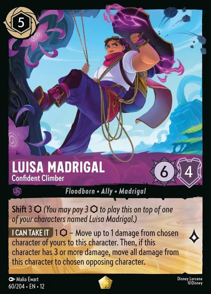 Disney Lorcana - Wilds Unknown - 012-060 - Luisa Madrigal, Ophalen of Verzenden, Nieuw