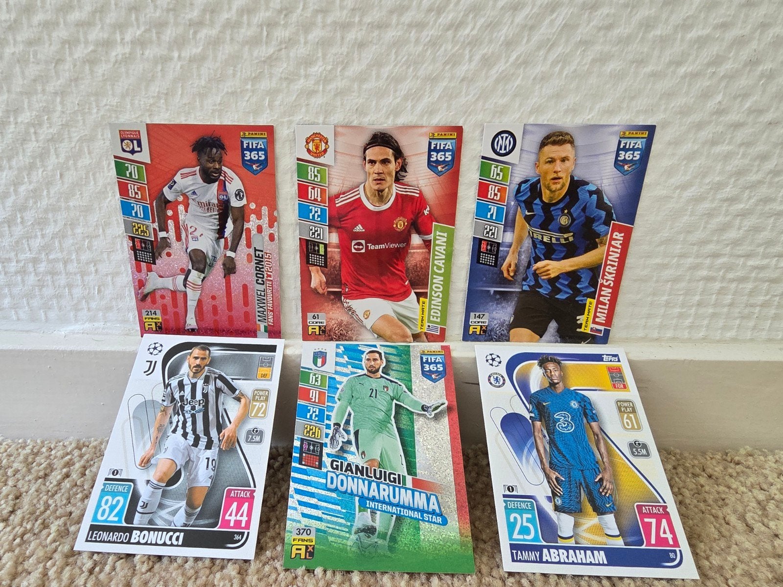 Voetbal kaarten, Ophalen, Nieuw, Meerdere plaatjes