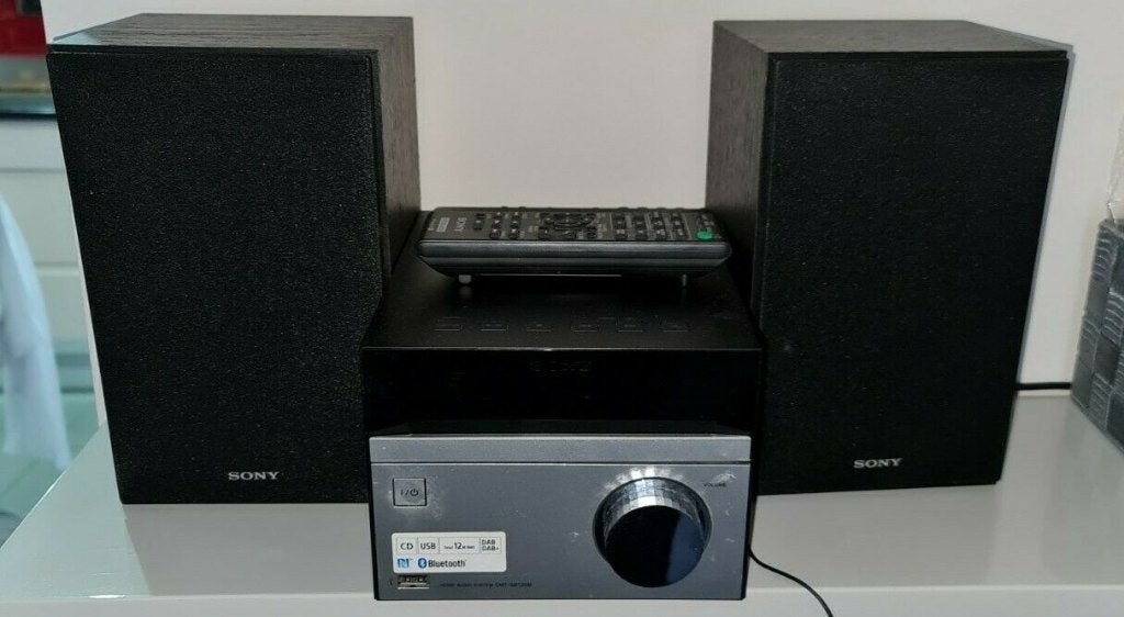 Sony CMT-SBT20B. Miniset met DAB+, Bluetooth, CD, USB, FM., Gebruikt, Tuner of Radio, Losse componenten, Ophalen