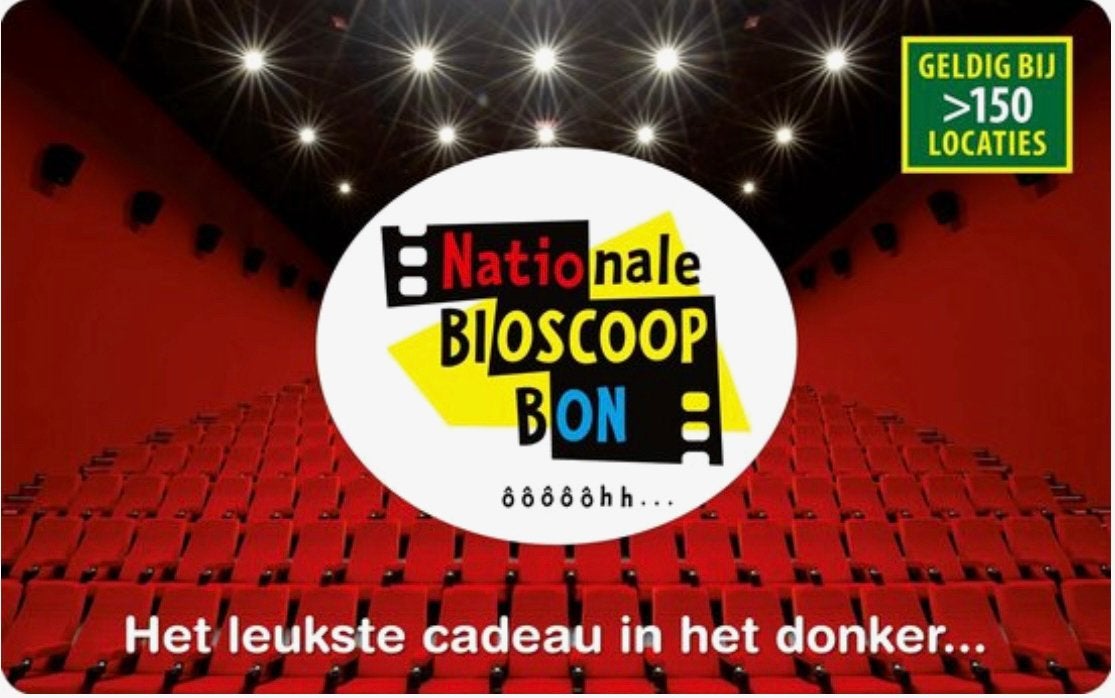 2 bioscoopkaarten te besteden van ma t/m do geldig t/m 22-10, Tickets en Kaartjes, Twee personen, Vrijkaartje alle films