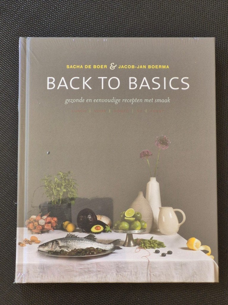 Kookboek Back to basics - nieuw in folie, Ophalen of Verzenden, Nieuw