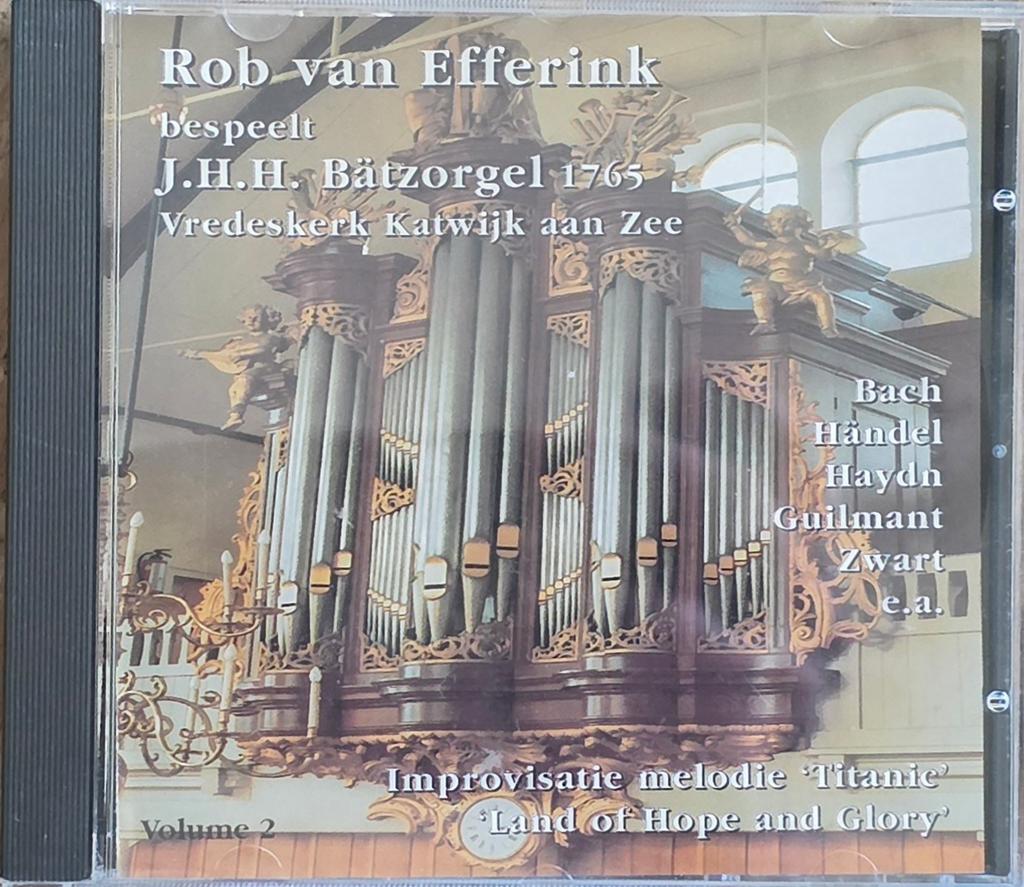 Rob van Efferink bespeelt J.H.H. Bätzorgel 1765 - Volume 2, Ophalen of Verzenden, Barok, Zo goed als nieuw, Orkest of Ballet