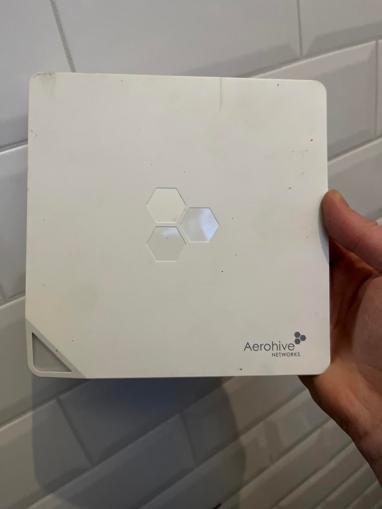3x Aerohive HiveAP 121 Wireless Access Points, Ophalen of Verzenden, Gebruikt