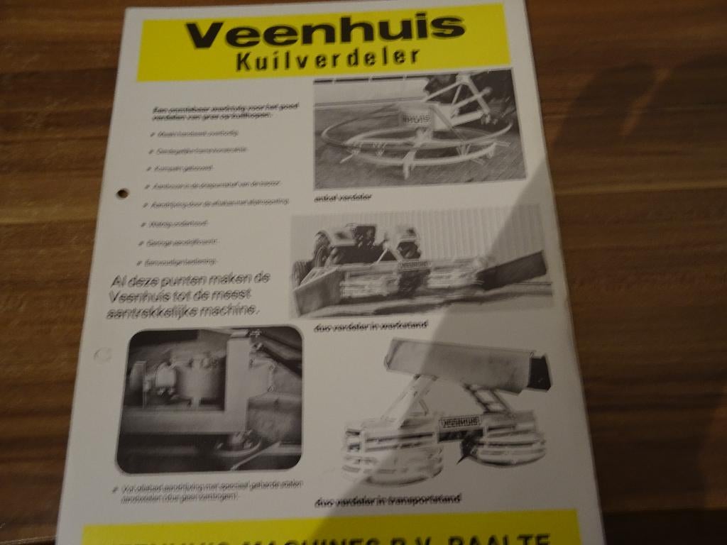 Div veenhuis folders, Ophalen of Verzenden, Zo goed als nieuw, Folder
