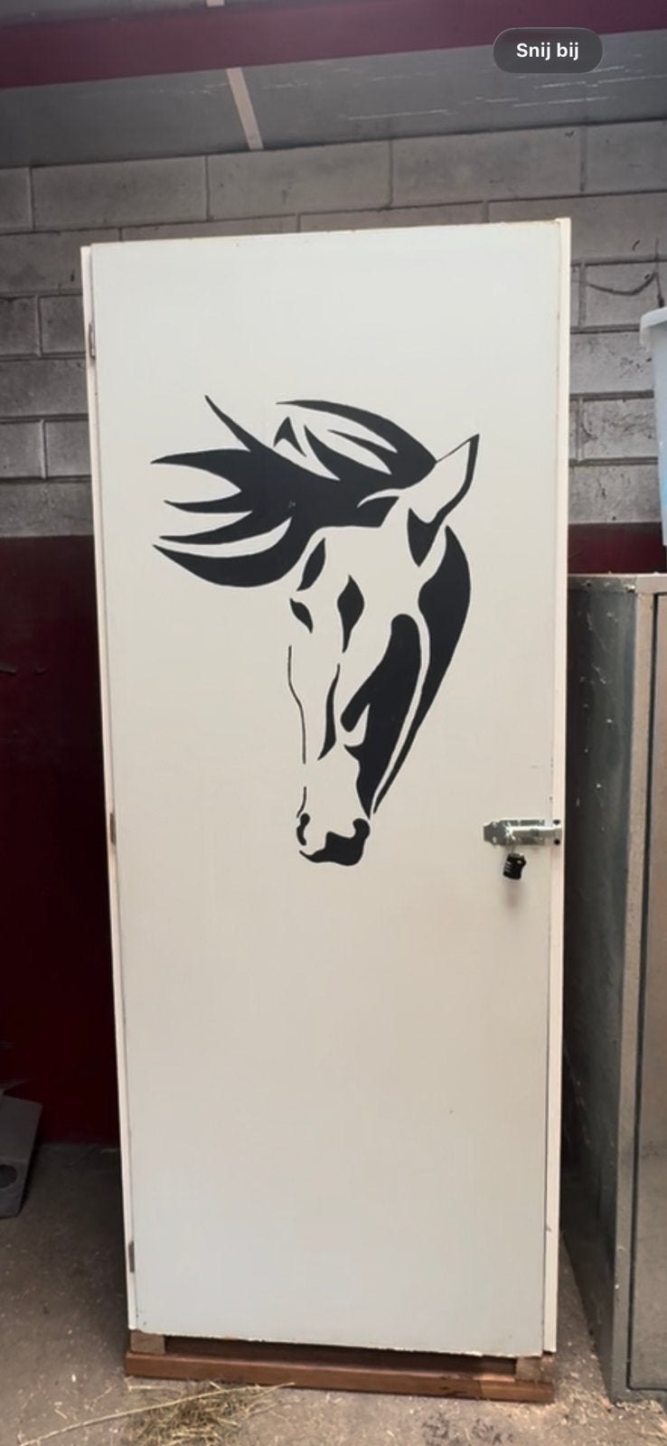 LOCHEM / Zadelkast gratis ophalen / VOOR 22-8!!!, Dieren en Toebehoren, Paarden en Pony's | Overige Paardenspullen, Ophalen, Gebruikt