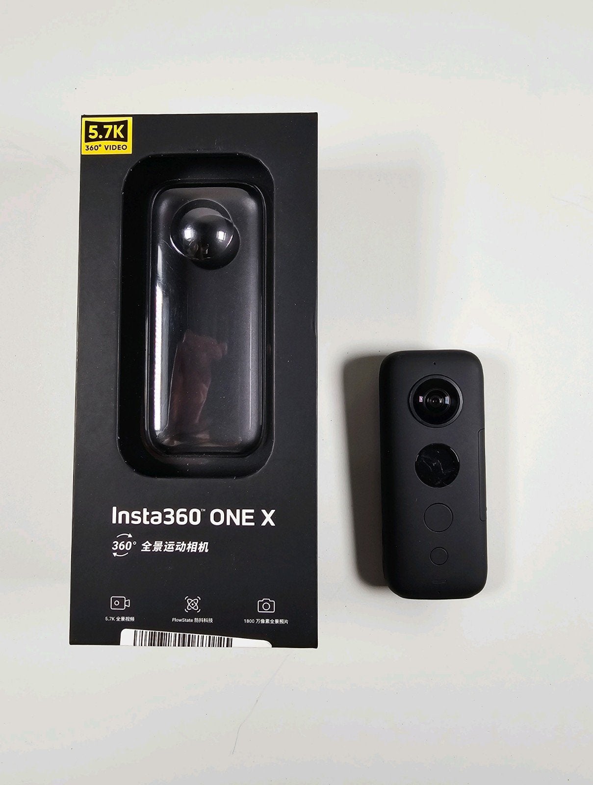 Insta360 ONE X – 360 Action Camera – B-Grade, Overige merken, Gebruikt, Ophalen of Verzenden, Nvt