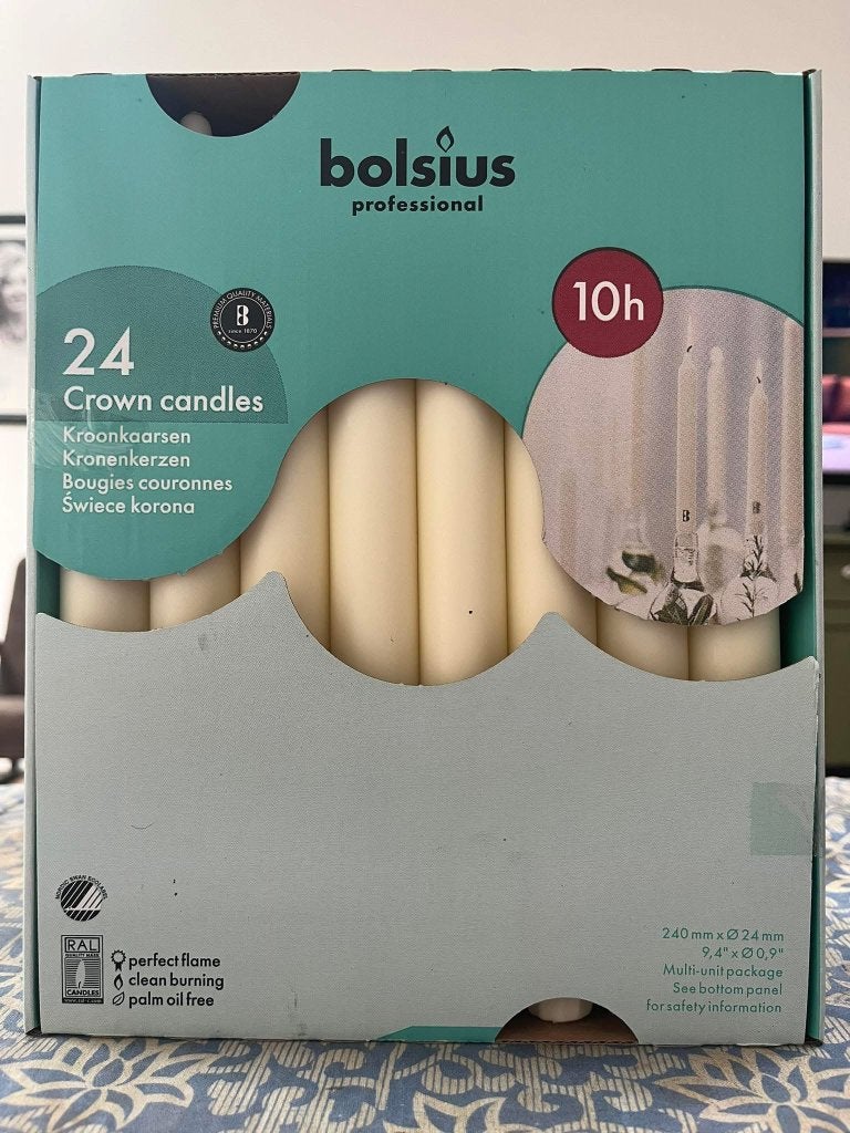 Bolsius kroonkaarsen, Ophalen, Nieuw, Kaars