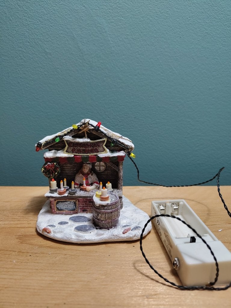 Luville Christmas Candle Stall #1048479, Ophalen of Verzenden