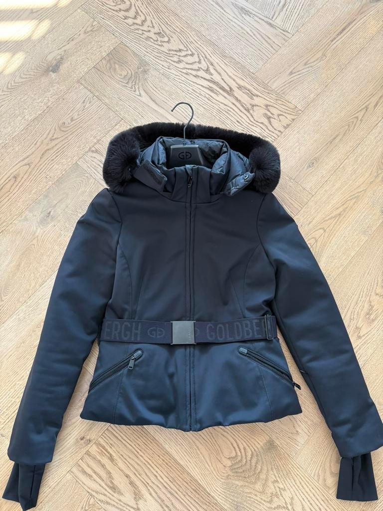 Goldbergh Hida ski jacket Faux Fur, maat 40, Ophalen of Verzenden, Zo goed als nieuw, Maat 38/40 (M), Jack