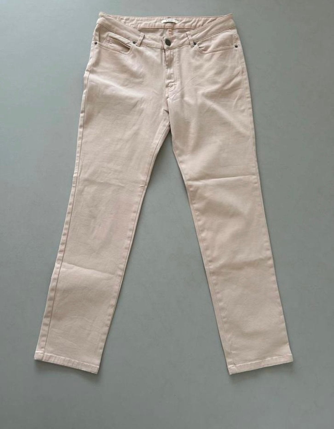 Devernois, roze broek, maat 42/44, Kleding | Dames, Maat 42/44 (L), Ophalen of Verzenden, Zo goed als nieuw, Roze