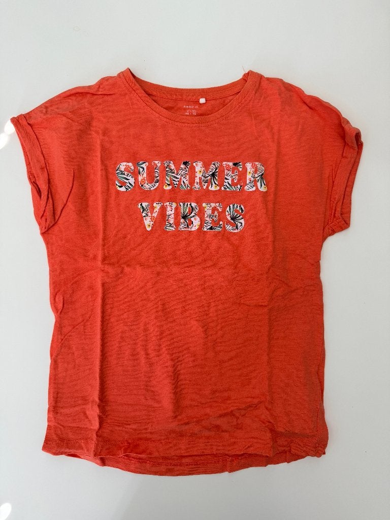 Name It meisjes T-shirt maat 146-152, Kinderen en Baby's, Meisje, Name it, Ophalen of Verzenden, Zo goed als nieuw