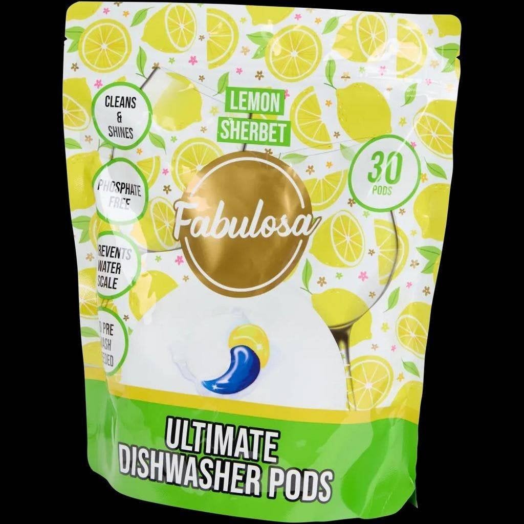 Fabulosa Ultimate Vaatwastabletten - Lemon - 30 stuks, Ophalen of Verzenden, Schoonmaakmiddel