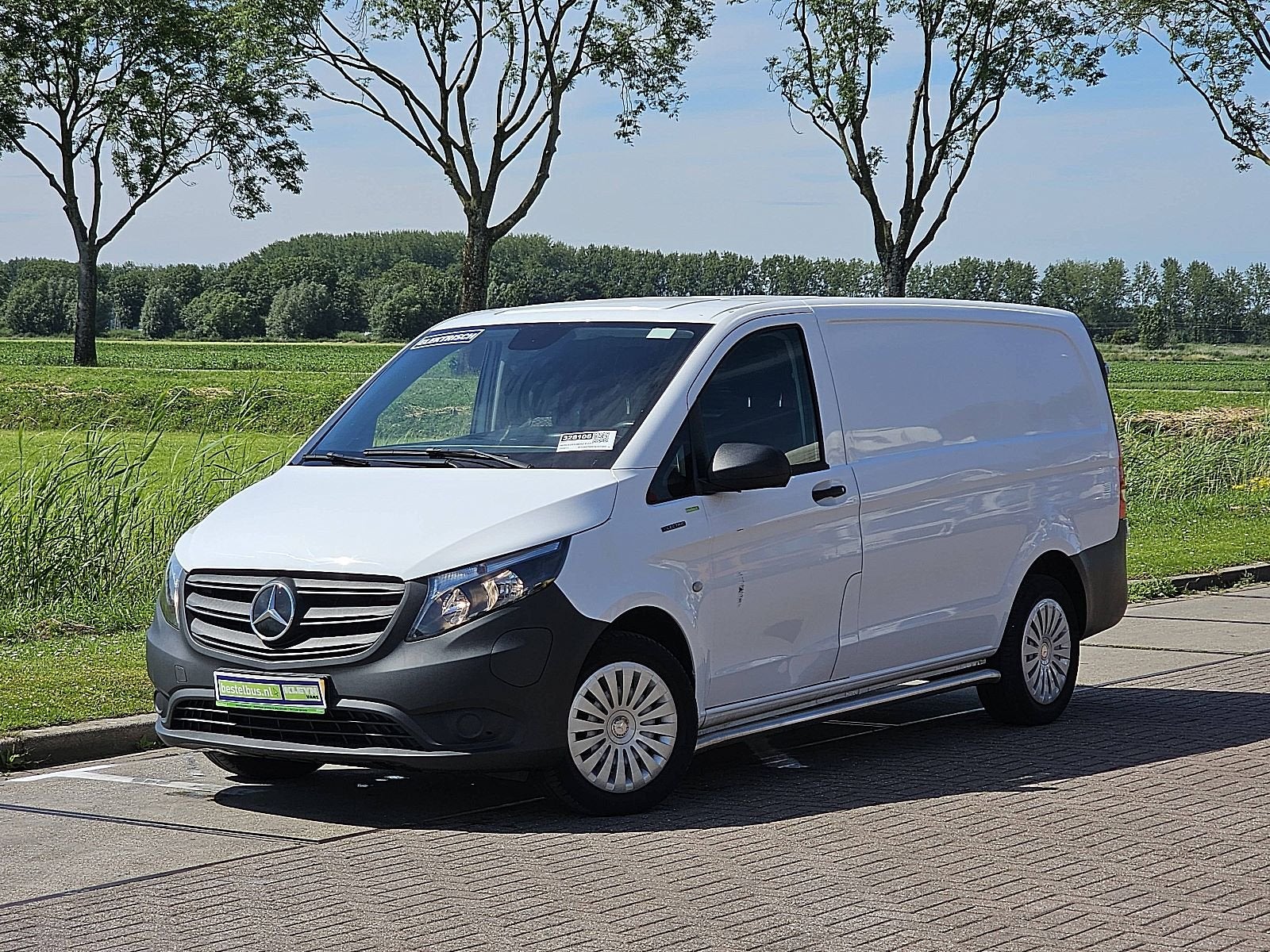 MERCEDES-BENZ EVITO 66kwh wltp 292 kms, Auto's, Gebruikt, 2255 kg, 116 pk, Wit