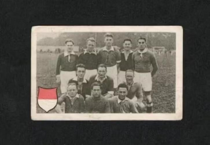 Voetbalplaatje DEC Amsterdam 1930/1931 (298)., Verzamelen, Ophalen of Verzenden, Zo goed als nieuw