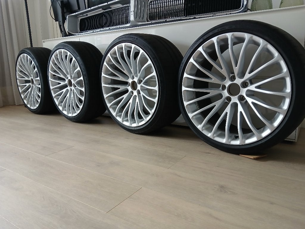 BMW 5-serie Breyton LS F10 F11 Velgen Breedset 10j 20 inch, Ophalen, Gebruikt, Velg(en), 275 mm