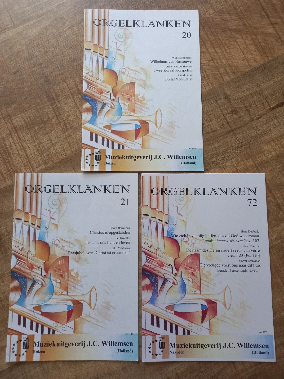 Orgelklanken 20, 21, 72, Orgel, Overige soorten, Ophalen of Verzenden, Zo goed als nieuw