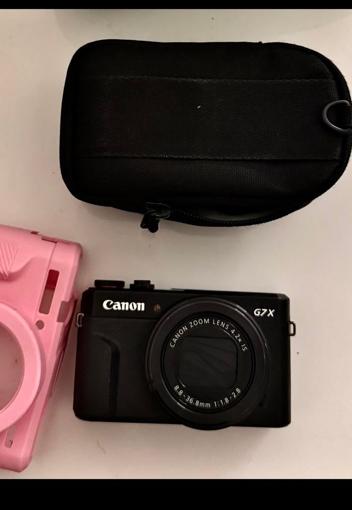 Canon PowerShot G7 X Mark II, Ophalen, Zo goed als nieuw, Canon, 8 keer of meer