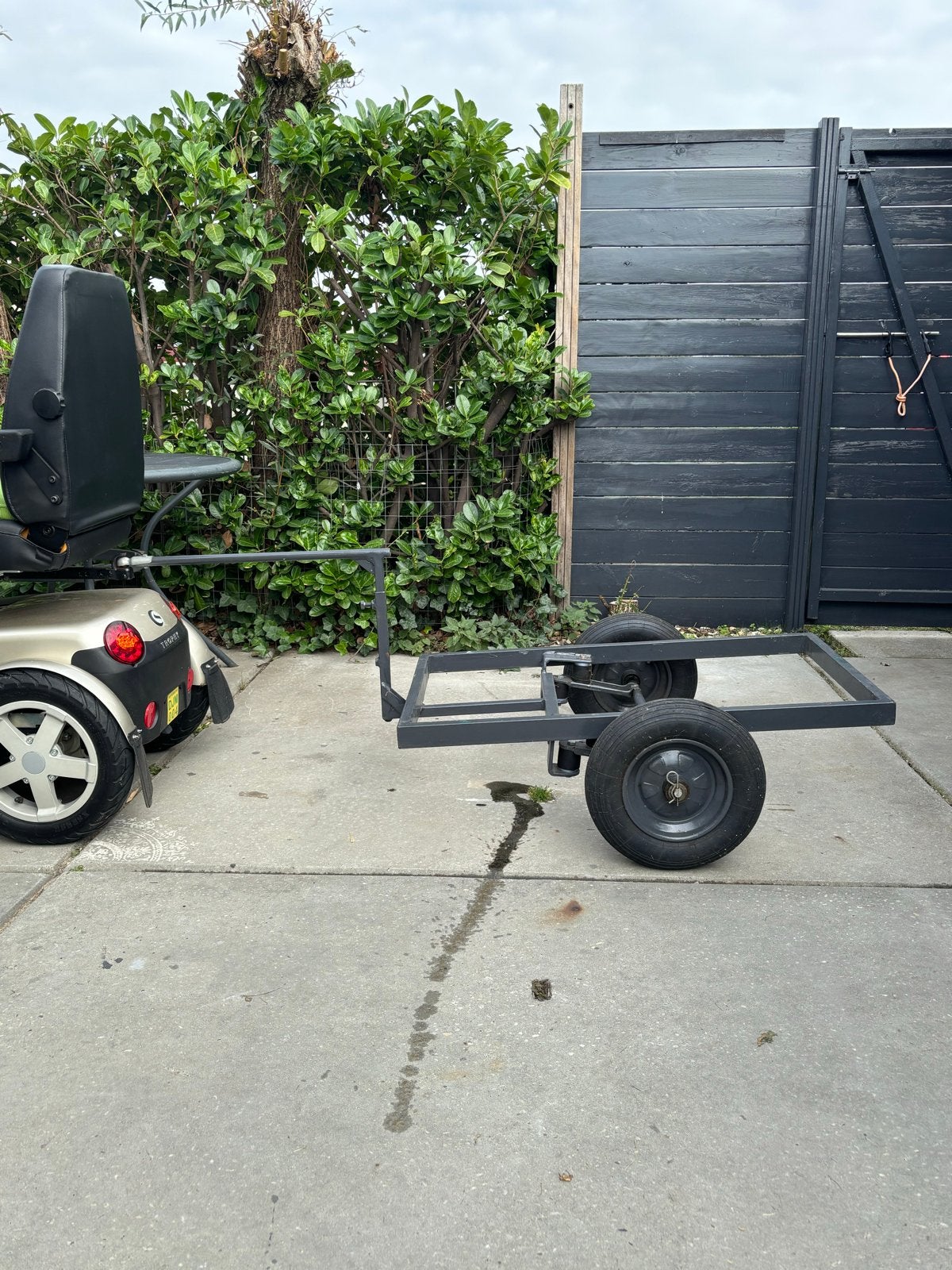 Aanhangwagen voor Scootmobiel - Handig Transport, Ophalen of Verzenden, Gebruikt