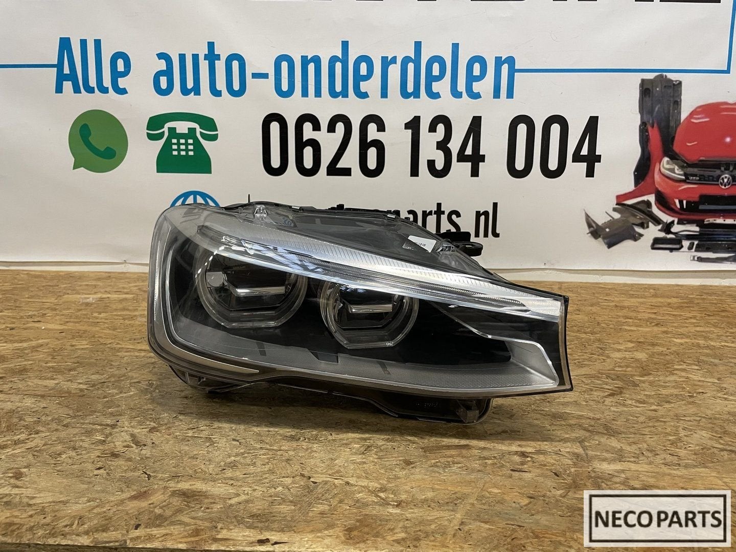 BMW X3 F25 X4 F26 LCI ADAPTIEVE LED KOPLAMP RECHTS 7460632, Gebruikt, -, -, Ophalen of Verzenden