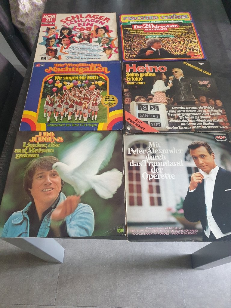 vintage lps duitse artiesten, Cd's en Dvd's, Vinyl | Pop, Gebruikt, 12 inch, Ophalen of Verzenden