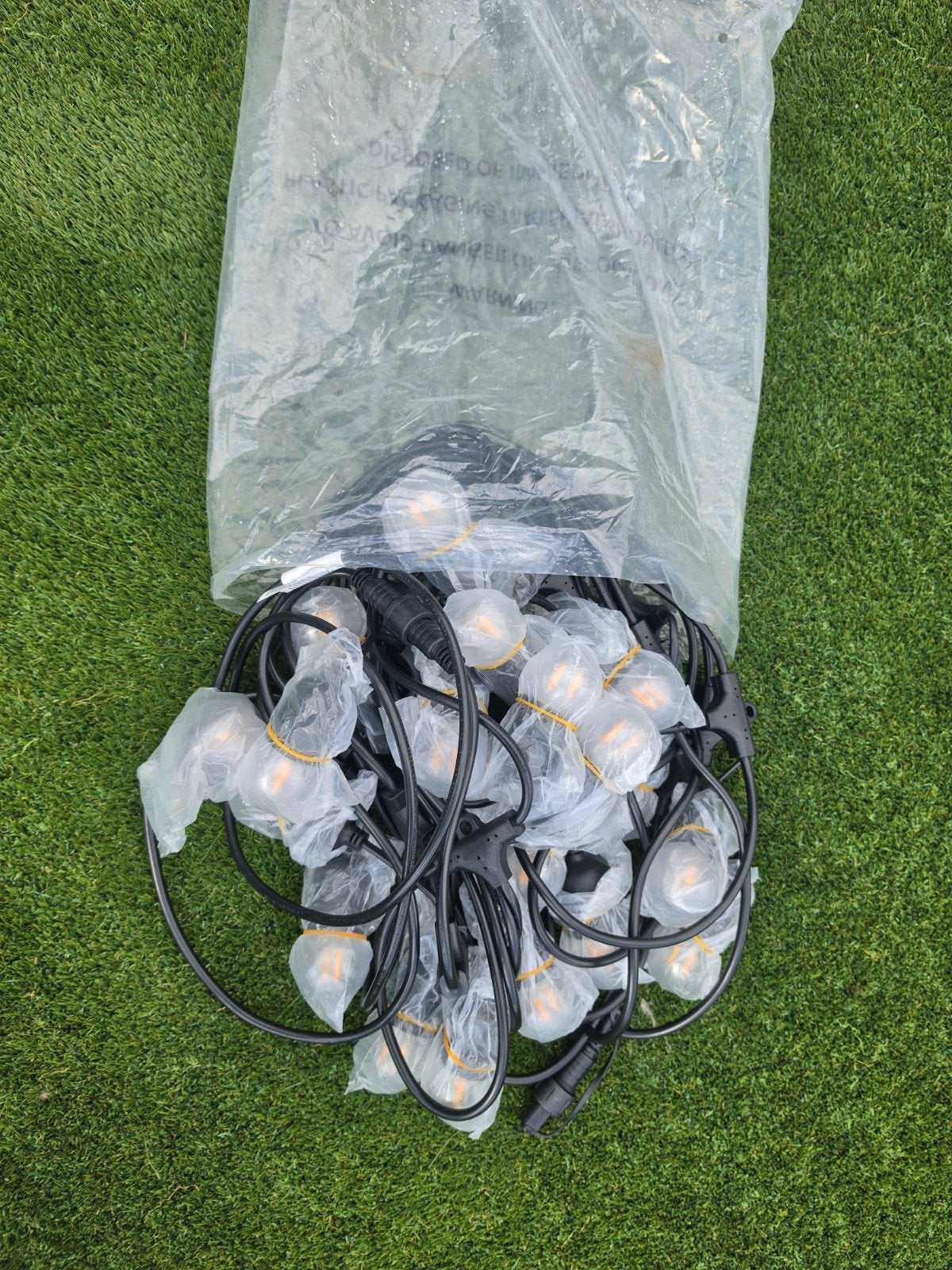 10 meter LED Buitenverlichting Lichtsnoer 220/230V, Tuin en Terras, Kunststof, Minder dan 50 watt, Overige typen, Nieuw