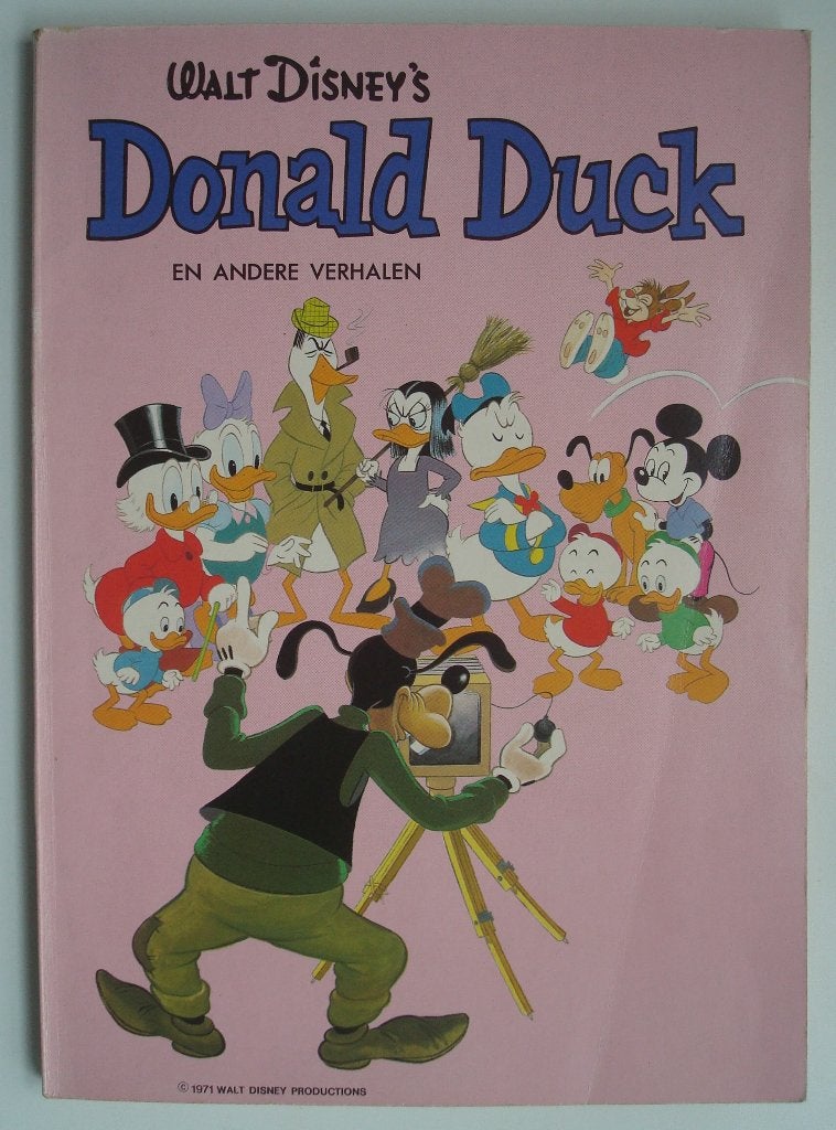 Donald Duck en andere verhalen 17, 1e druk uit 1971, Ophalen, Gelezen, Walt Disney, Eén stripboek