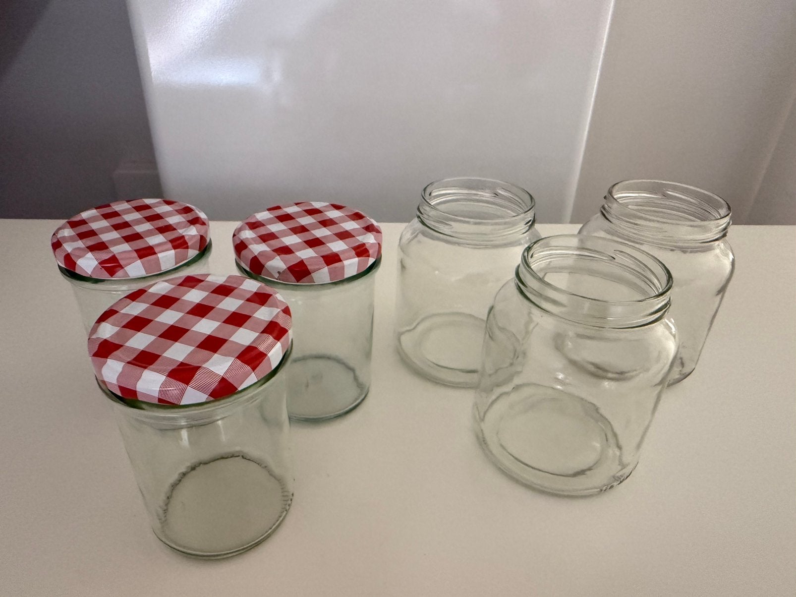 Jampotten, Huis en Inrichting, Ophalen, Gebruikt, Glas, Pot, Bus of Blik