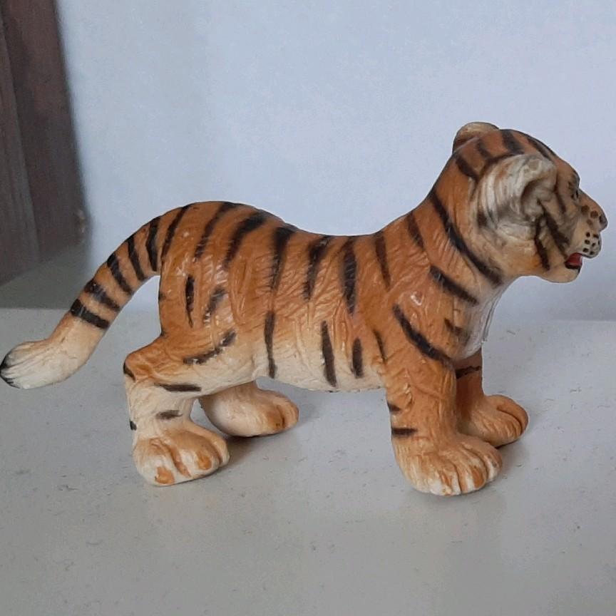 Schleich tijgerwelpje, Verzamelen, Dierenverzamelingen, Ophalen of Verzenden, Zo goed als nieuw, Wild dier, Beeldje of Figuurtje