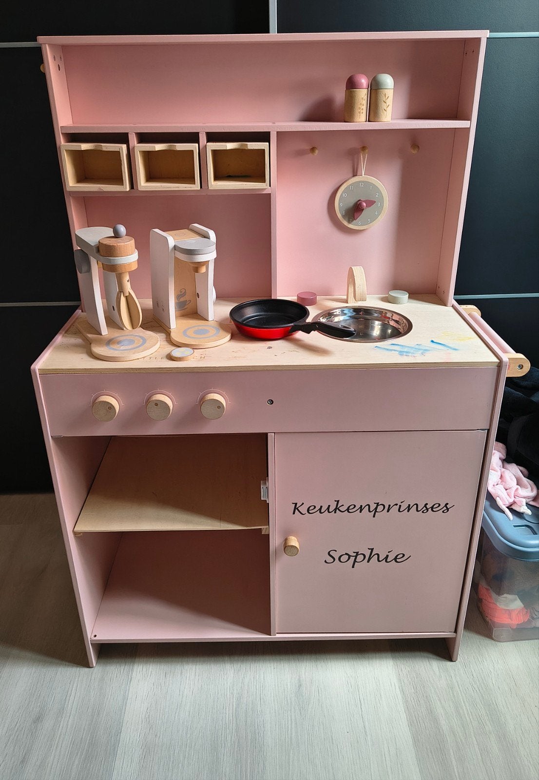Little Dutch keukentje opknapper keuken kind roze, Kinderen en Baby's, Ophalen, Gebruikt, Hout, Speelkeuken