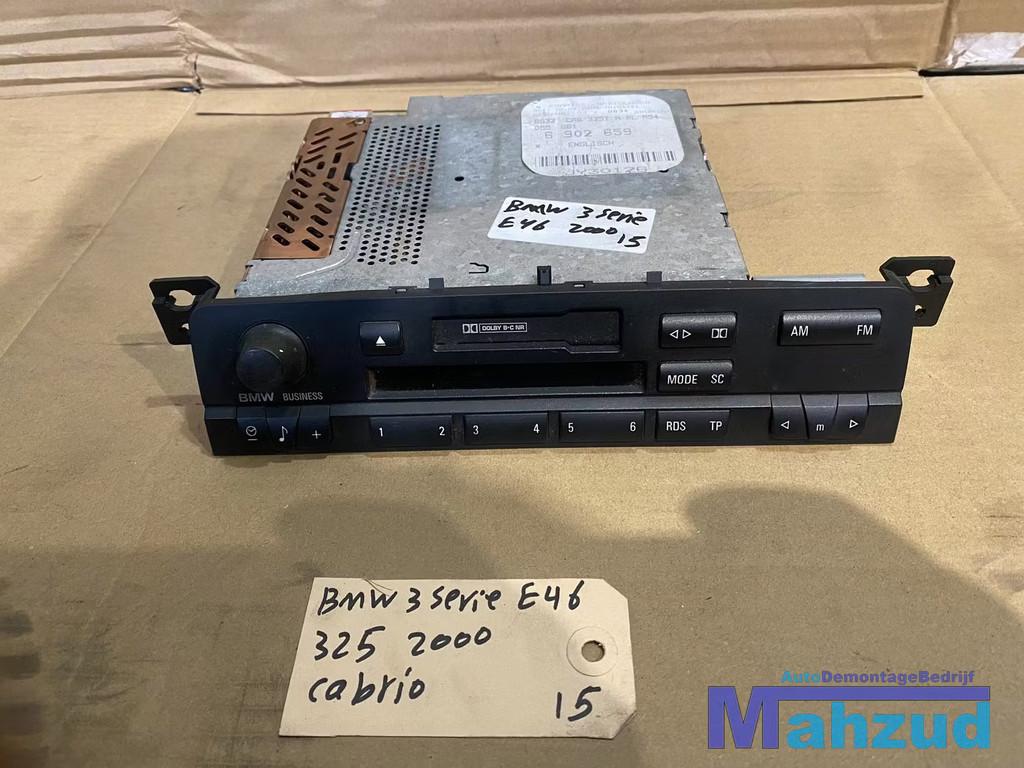 BMW 3 SERIE E46 Radio cassette speler, Info@fabrikant.eu, Fabrikantstraat 1
1000 AA  Amsterdam, NL, Ophalen of Verzenden, Fabrikant BV