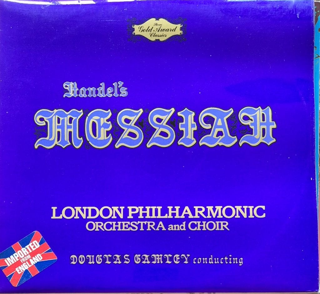 Douglas Gamley – Messiah #l127#5V, LP, Opera of Operette, Ophalen of Verzenden, Zo goed als nieuw