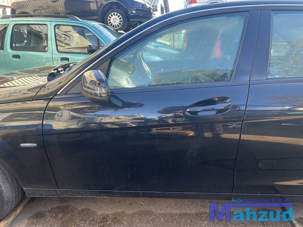 MERCEDES C KLASSE W204 ZWART 197 links voor deur 2007-2011, Gebruikt, Mercedes-Benz AG, Deur, Mercedes-Benz