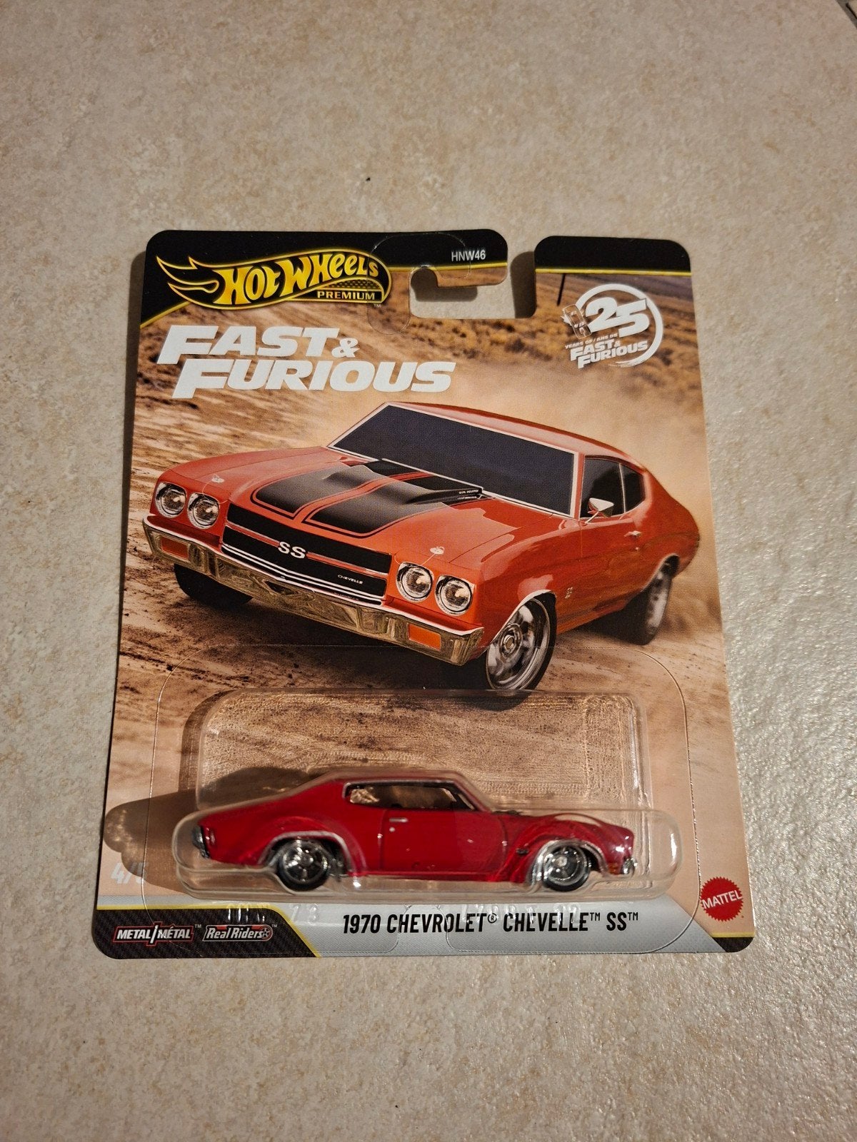 Hot Wheels Premium Fast & Furious 1970 Chevrolet Chevelle SS, Ophalen of Verzenden, Nieuw, Auto