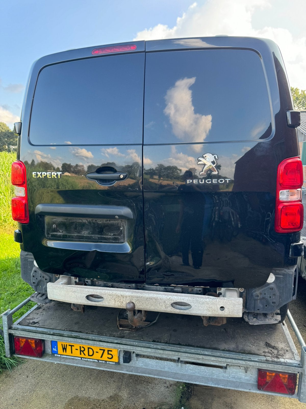 Achterdeuren peugeot expert / jumpy beschadigd! 2016/2019!, Ophalen of Verzenden, Peugeot, Deur