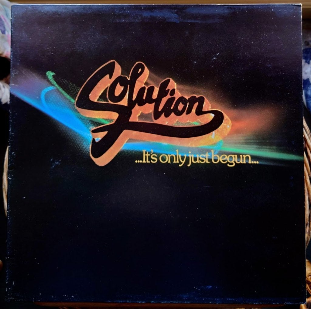 Solution - ...It's Only Just Begun, Cd's en Dvd's, Vinyl | Rock, LP, Inclusief binnenhoes, Ophalen of Verzenden, Zo goed als nieuw