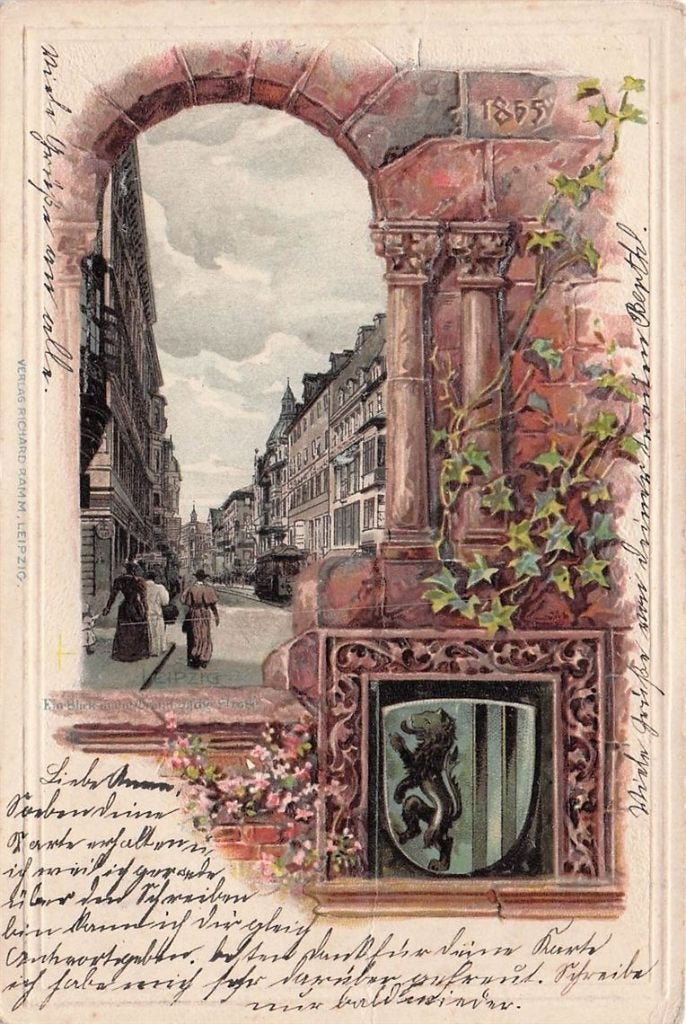 703-186-005 Leipzig, Verzenden, Voor 1920, Duitsland