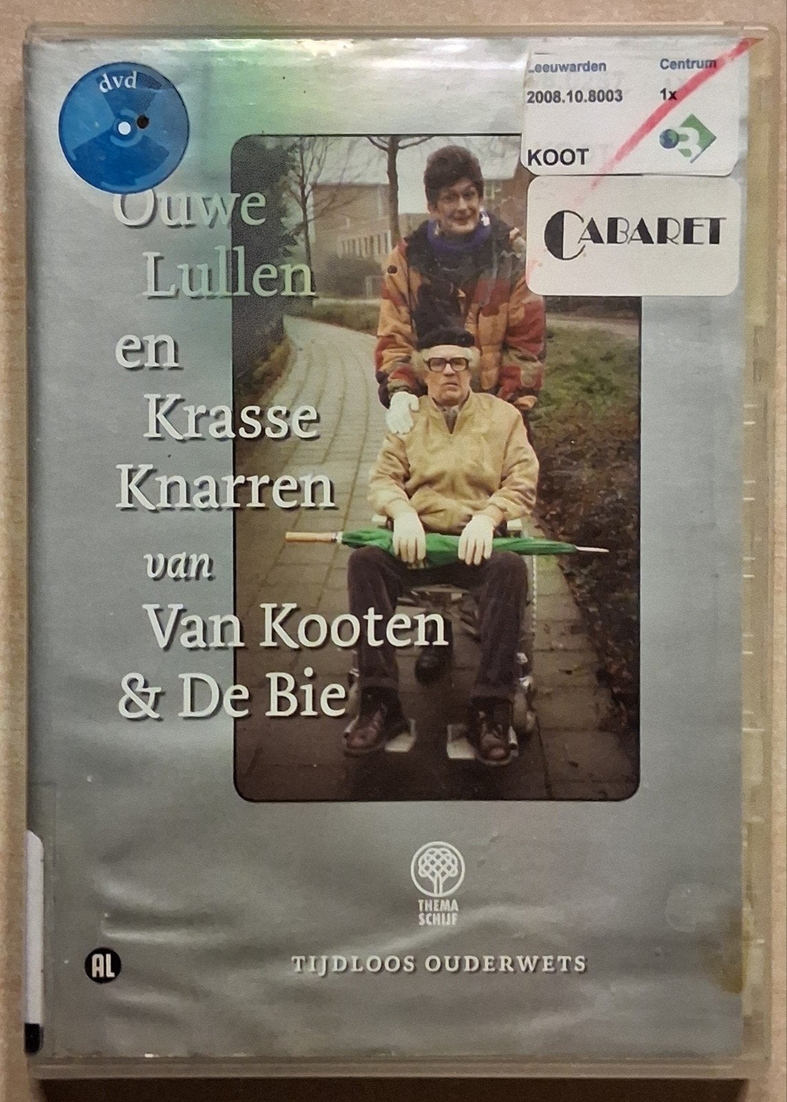 Koot & Bie - Ouwe lullen en krasse knarren, Alle leeftijden, Ophalen of Verzenden, Gebruikt, Stand-up of Theatershow