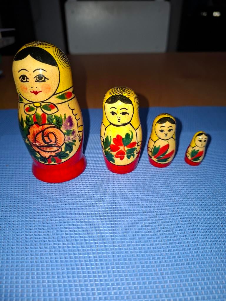 Matroeska poppetje 4 delig, Ophalen of Verzenden, Nieuw