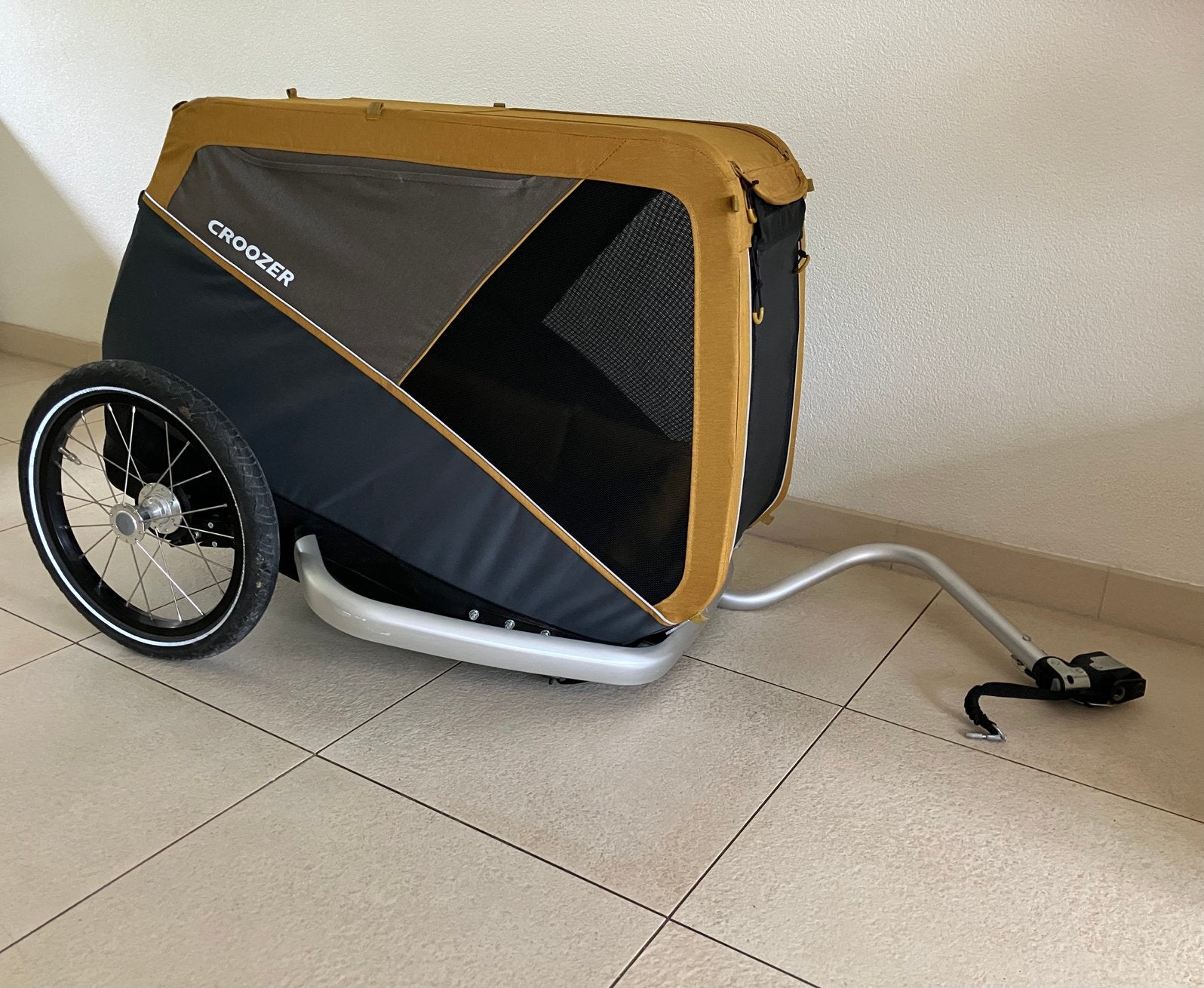 Croozer honden fietskar, Opvouwbaar, 20 tot 40 kg, Ophalen of Verzenden, Zo goed als nieuw