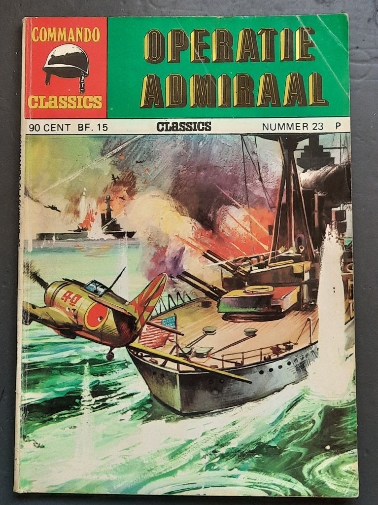 stripboek 1x Commando Classics 23 Operatie admiraal 1975, Boeken, Eén stripboek, Ophalen of Verzenden, Gelezen