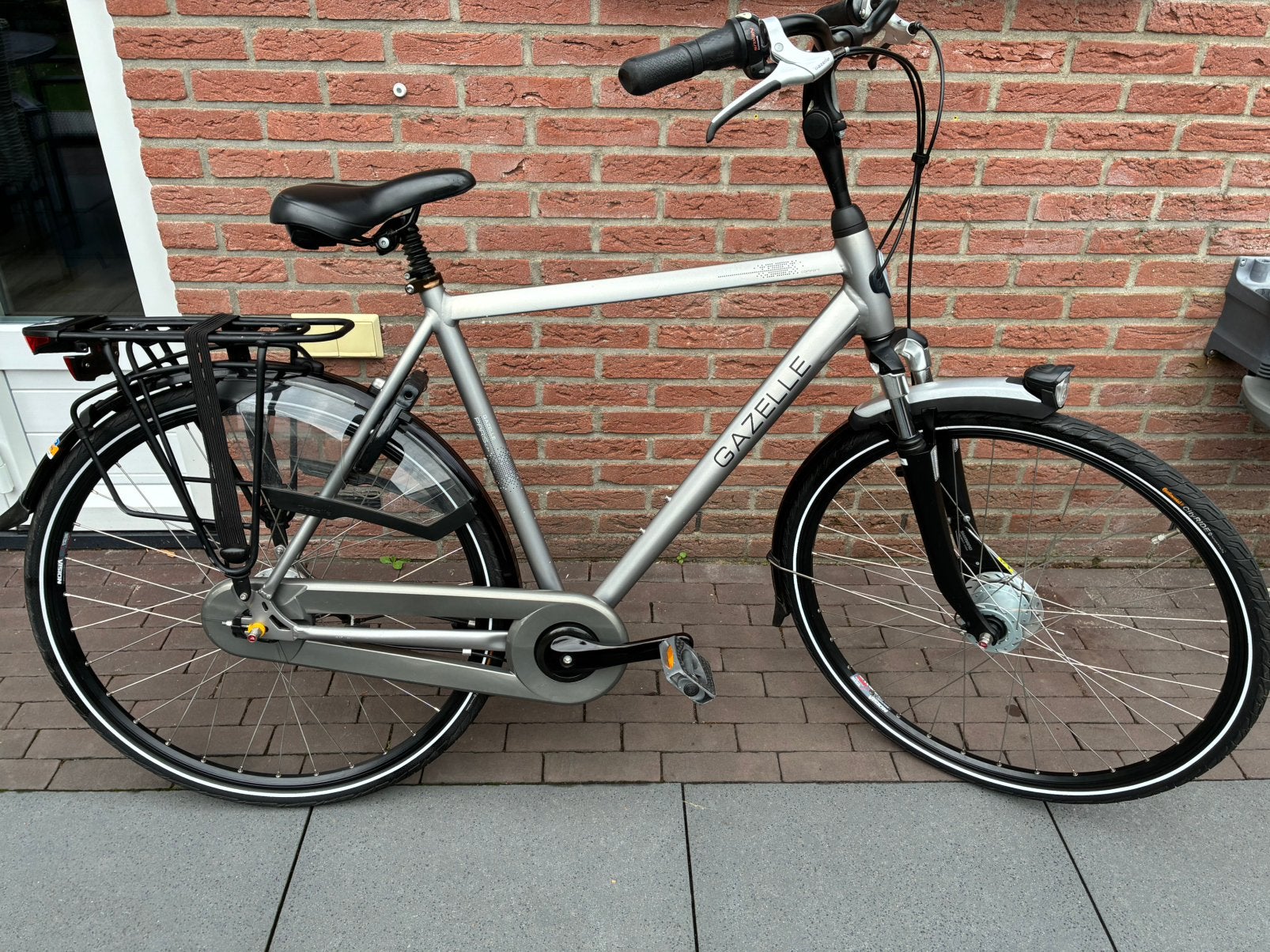 Gazelle herenfiets Paris C7 nieuwstaat, Fietsen en Brommers, Fietsen | Heren | Herenfietsen, 57 tot 61 cm, Ophalen, Zo goed als nieuw