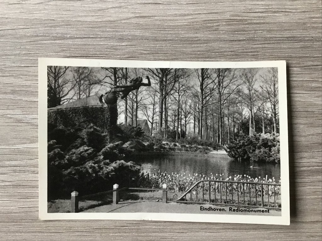 Eindhoven Radiomonument 1958, Verzenden, 1940 tot 1960, Gelopen, Noord-Brabant