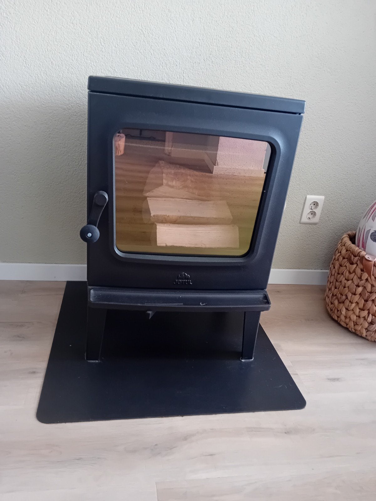 Jotul F 205 Houthaard - Nieuw, A+ energie, Ophalen, Nieuw, Vrijstaande haard, Houthaard
