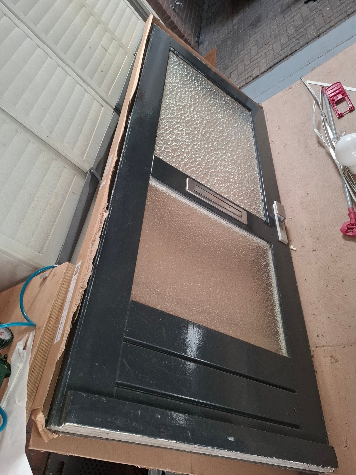Voordeur 93x211cm met glas, Ophalen