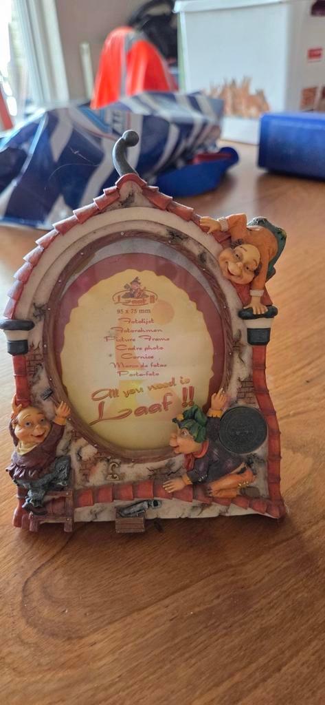 Mooie Laaf beeldjes en fotolijstje te koop, Ophalen of Verzenden, Gebruikt, Laaf